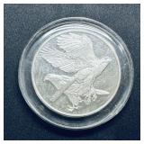 1971 Goshawk Sterling 2 oz Silver Medal