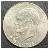 1776-1976-S Bicentennial Eisenhower Silver Dollar