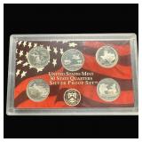 2004 United States Mint 50 State Quarters Set
