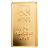 Frontier Mint 0.5 g 24k Gold Bar