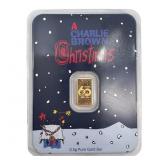 Charlie Brown Christmas 0.5 gram 24k Bar