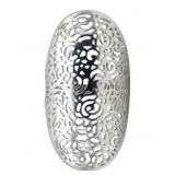 Lace Filigree Statement Ring