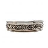 Artisanal Braided Rope Cuff Bracelet