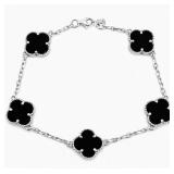 16 CT Clover Link Bracelet Van Cleef