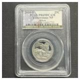 2010-S Yellowstone National Park PCGS PR69DCAM