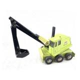 Vintage 1970-1973 Tonka Back Hoe Lime green, press
