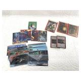 Assorted Star wars cards. Including three Star war