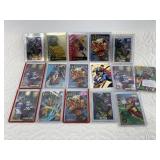 Vintage 1994-1995 Marvel Xmen cards. Including two