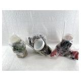 Lot of three 1999 Star wars drinking cups. From th
