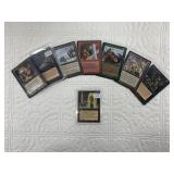 1995 Collectable Magic cards. Including Dance of t