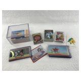 Assorted Vintage 1990 collectable cards, Including