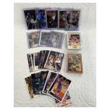 Mixed NFL and NBA Vintage Trading cards including
