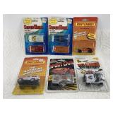 Assorted Vintage Die cast cars including two 1987