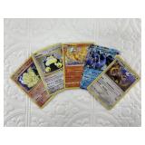 Collectible holographic Pokï¿½mon cards. Including S