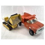 Lot with 1962-1969 Yellow Tonka Loader and an Oran