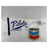 Lot of 2:  Standard Oil Co. large patch and an Anc