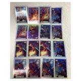 Vintage 1994 Marvel Masterpieces Holo Silver cards