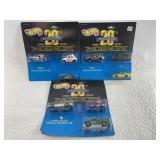 Lot of three Vintage 1987 Mattel Hot Wheels 20th a