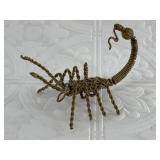 Brass Twisted Wire Scorpion