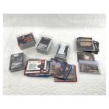 Large lot of Star Trek Collectable cards.
