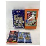 Lage lot of baseball cards, sealed in booster pack