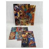 Selection of Marvel Promos and uncut promos.