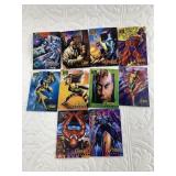 Vintage 1995 Marvel Masterpieces Canvas cards, inl