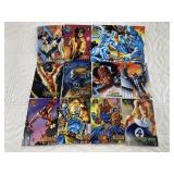 Vintage 1995 Marvel Masterpieces Canvas cards, inl