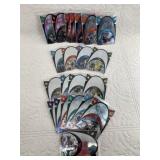 1996 Upper Deck die Cut Holographic NFL cards of w
