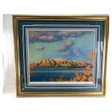 Fred Machetanz "Across the Inlet" signed and numbe