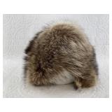 Lovely wolf fur hat in very good condition.  Meant