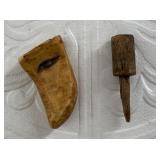 2 Artifacts: walrus ivory artifact purpose unknown