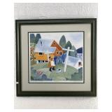 Rie Munoz signed and numbered print  "Levi Laundry