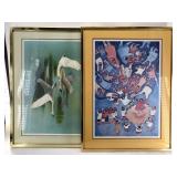 Two Alaskan artist