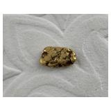 One genuine Alaska gold nugget 1.37 grams total we
