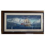Charles Gause signed and numbered AP, depicts the