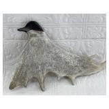 Unusual wall hanging of a loon made from juvenile