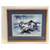 Kathleen Lynch signed and numbered print  of 3 fis