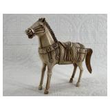 Beautiful antique Asian ivory horse beautifully em