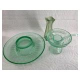 Variety of Uranium glass *$10 fee if shipped