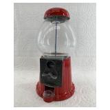 Desktop coin operated gumball machine 12" in worki