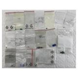 Lot with several individually bagged cut and polis