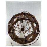 Geometric chandelier, diameter of 21"