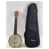 1920s Gibson Sopraninino banjo with new strings an
