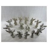 20 Porcelain Christmas angels  NO SHIPPING
