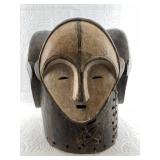 Fang mask from the Ivory Coast in Africa, a 4 side