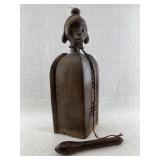 Hand carved wood sub Saharan African musical instr