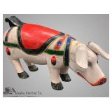 Early 20th century American Carnival pig 24"  x 36