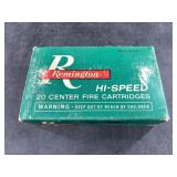 Vintage box of Remington 30-06 cartridges NO SHIPP