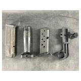 Lot of 4:  threaded picatinny rail grip by Knight